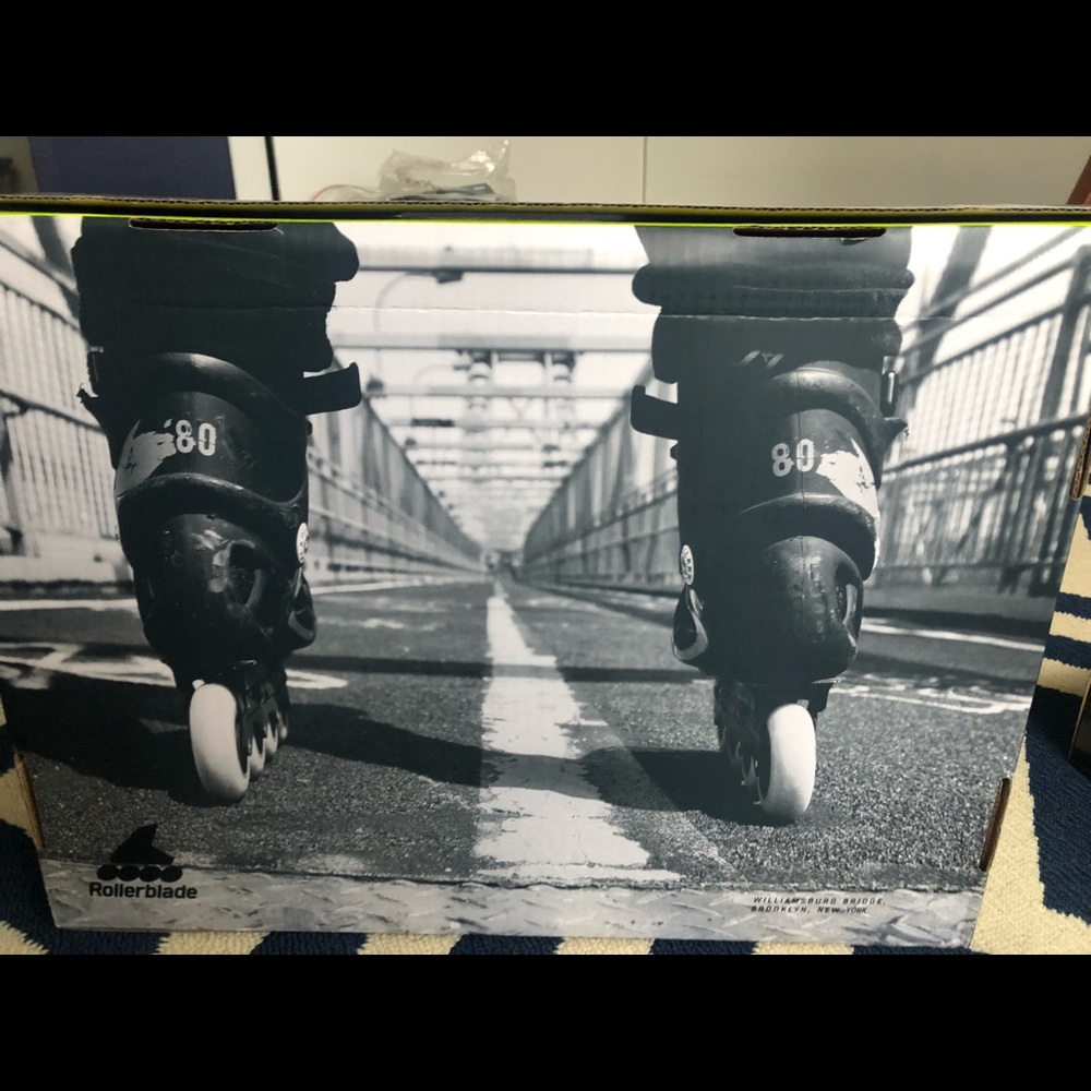 Zetrablades women’s rollerblades, size 8